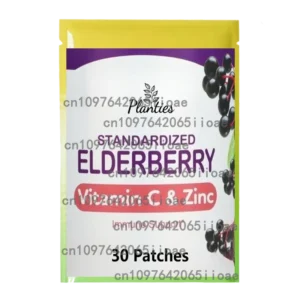 Elderberry Patches with Zinc & Vitamins C, D3, E - Immune Boost (30pk)