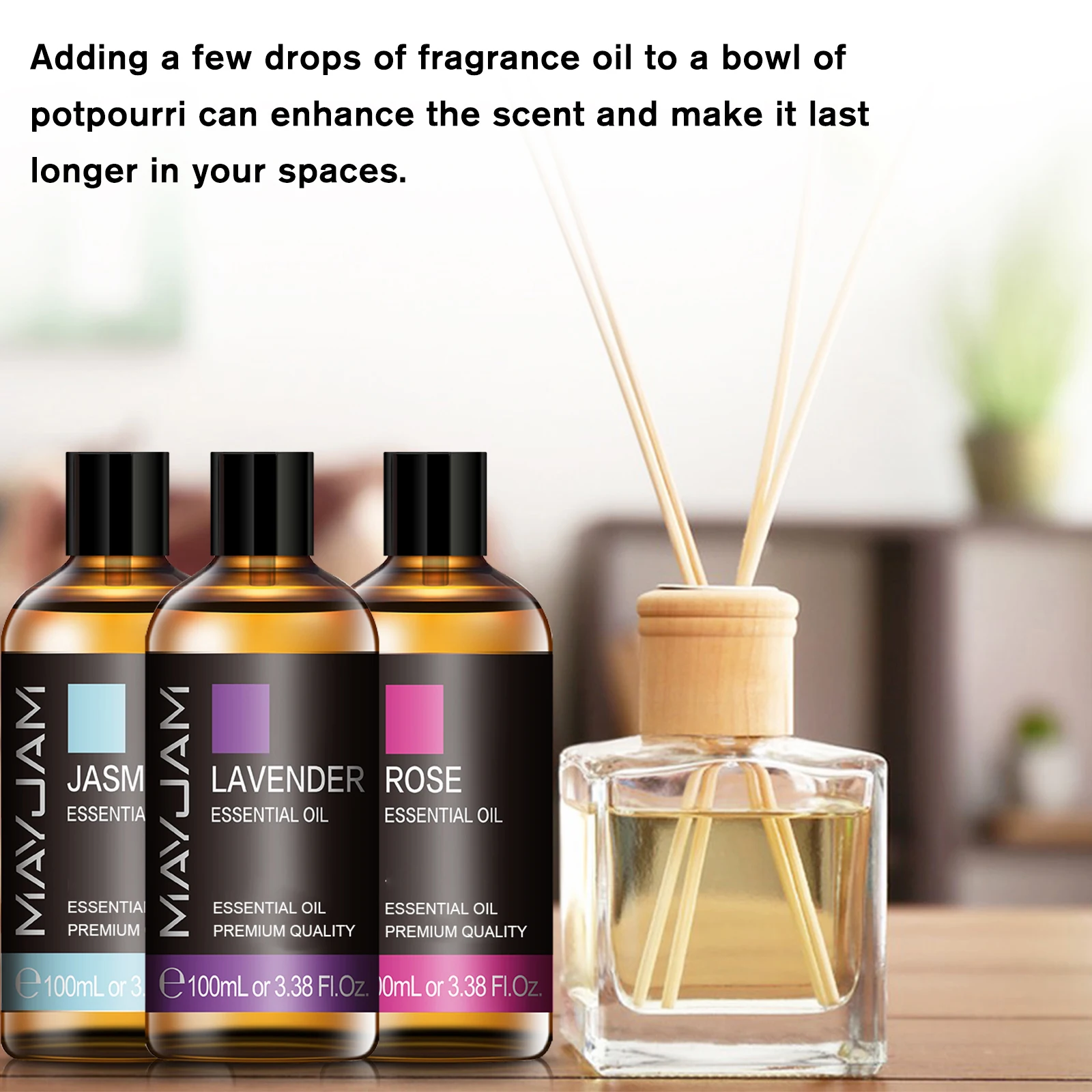 MAYJAM Essential Oils - Oregano, Neroli, Spearmint & More - Image 3