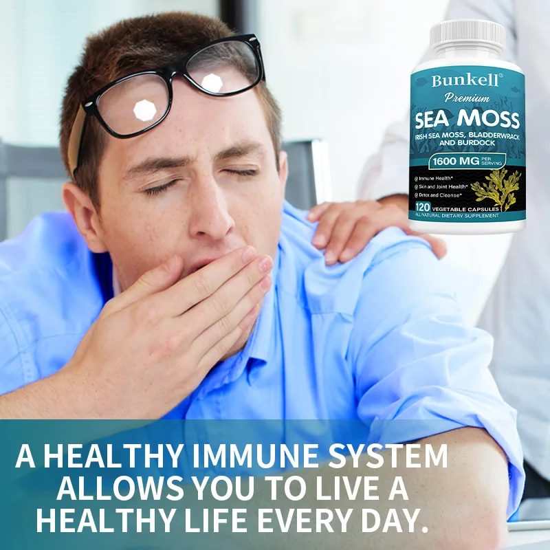 Organic Sea Moss 1600mg - Irish Moss, Bladderwrack & Burdock Root - Image 6
